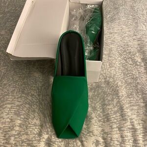 Green Women’s Mules 8